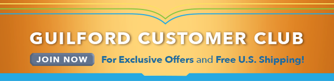 Join the Guilford Customer Club for Exclusive Offers and Free U.S. Shipping!