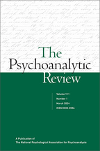 The Psychoanalytic Review - Interim Editor: Aleksandra Wagner, PhD