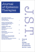 Journal of Systemic Therapies - Editor: Jim Duvall, MEdJST Institute, Galveston Island, TX