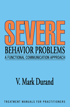 Severe Behavior Problems - V. Mark Durand