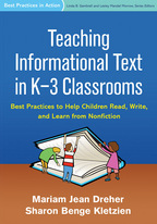 Teaching Informational Text in K-3 Classrooms - Mariam Jean Dreher and Sharon Benge Kletzien