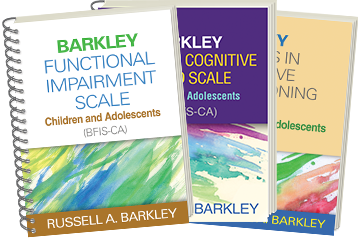 Barkley Deficits in Executive Functioning Scale—Children and Adolescents (BDEFS-CA), Barkley Functional Impairment Scale—Children and Adolescents (BFIS-CA), Barkley Sluggish Cognitive Tempo Scale—Children and Adolescents (BSCTS-CA)