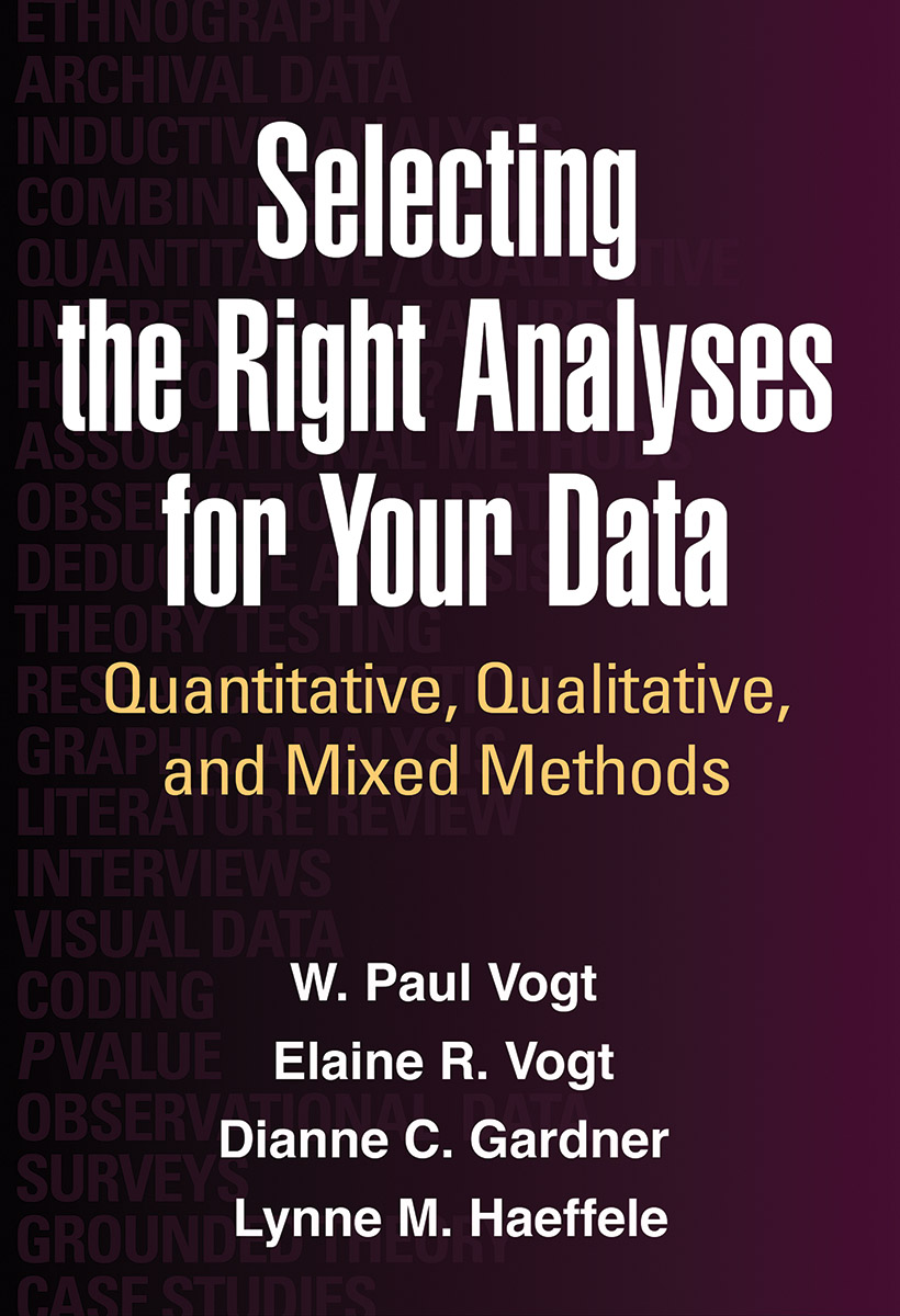 Selecting the Right Analyses for Your Data: Quantitative