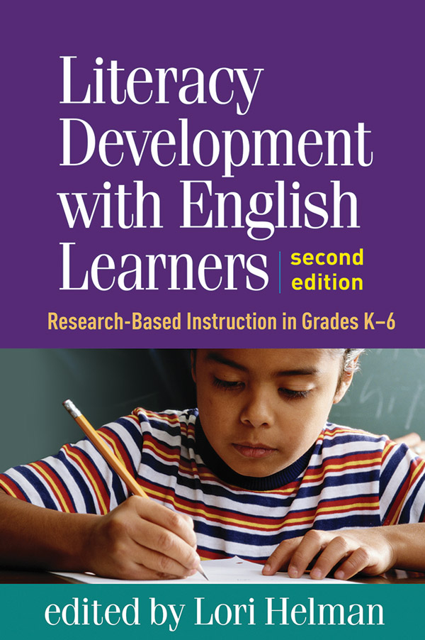 Instruction　Edition:　Research-Based　Second　Literacy　English　Learners:　with　Development　K-6　in　Grades