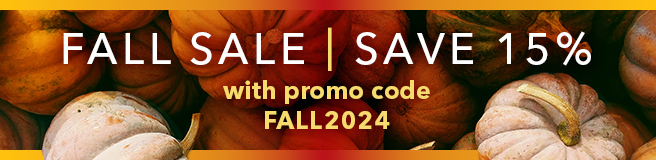 Save 15% with code FALL2024